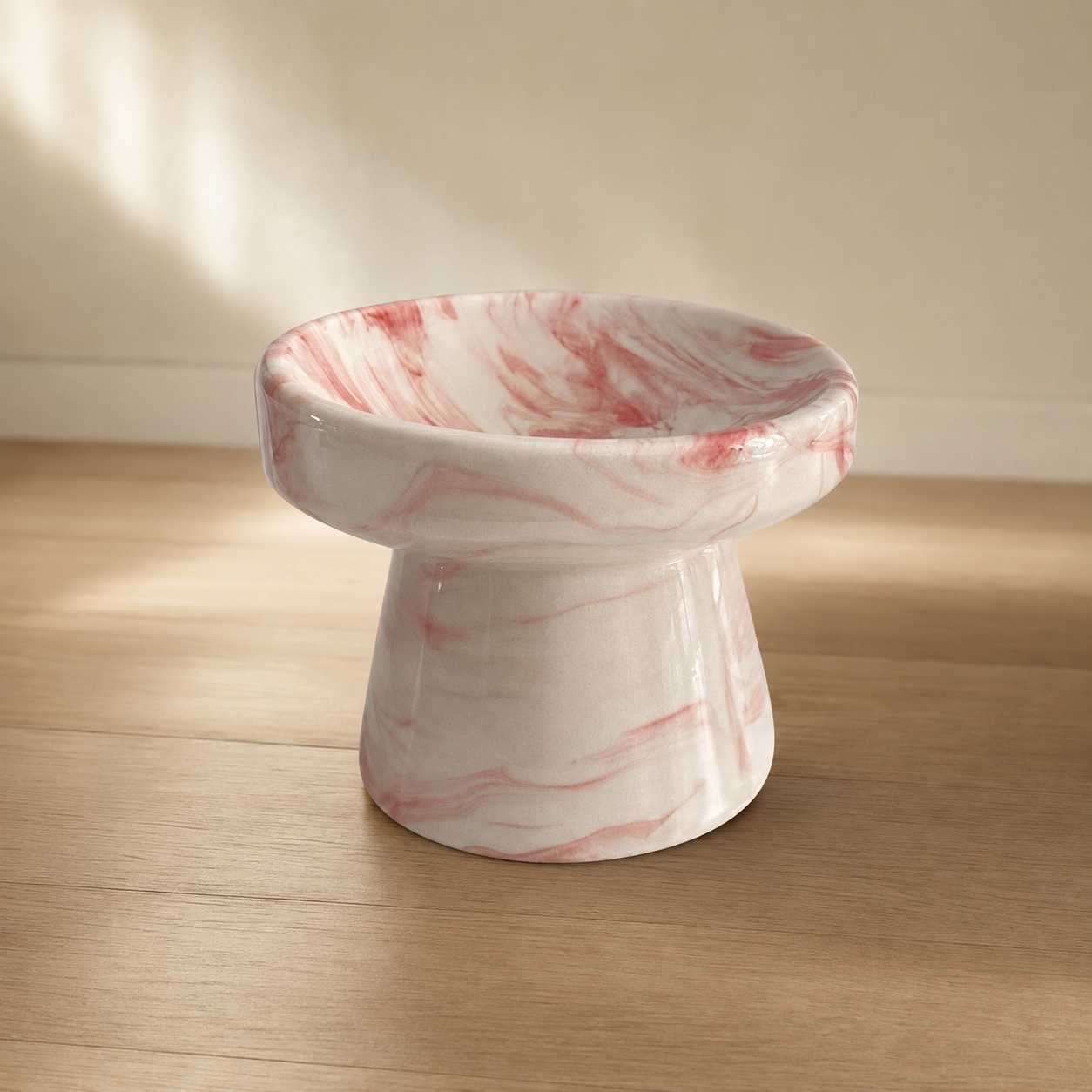 Terralora Ebru Elevated Ceramic Pet Bowl – 700 ml