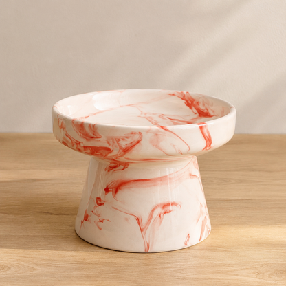 Terralora Ebru Elevated Ceramic Pet Bowl – 700 ml