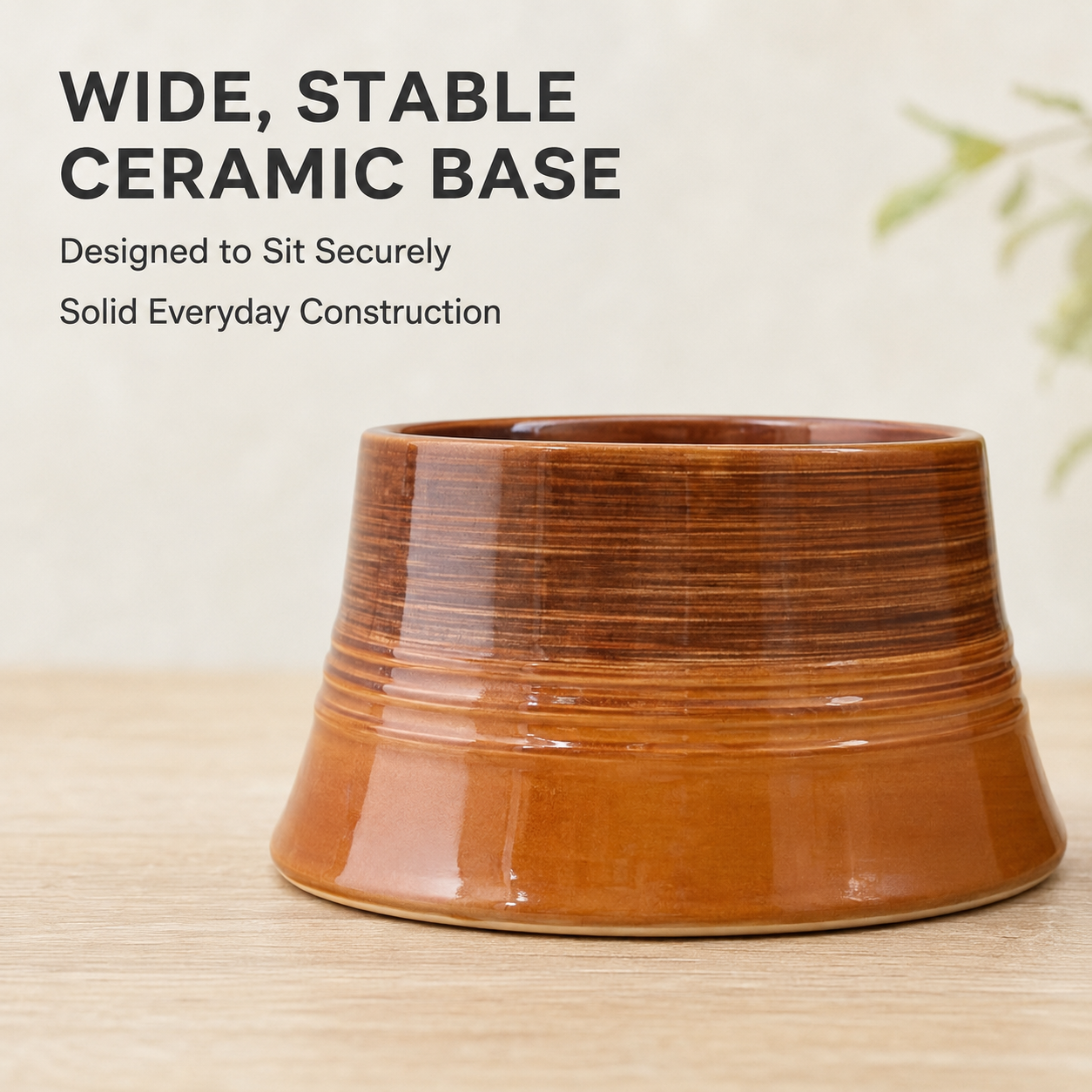 Terralora Terra Tilt Ceramic Pet Bowl – 700 ml