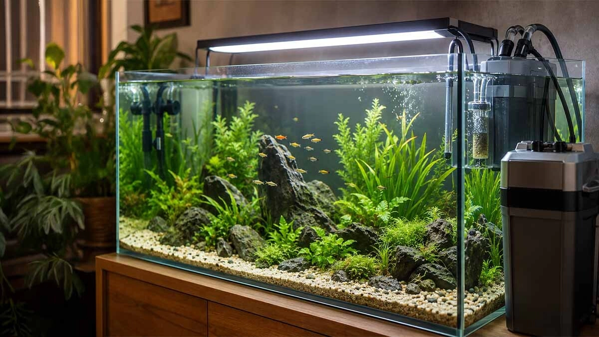 How to Choose an Aquarium Filter? Comparison of Internal, External, Hang-on, and Top Filters