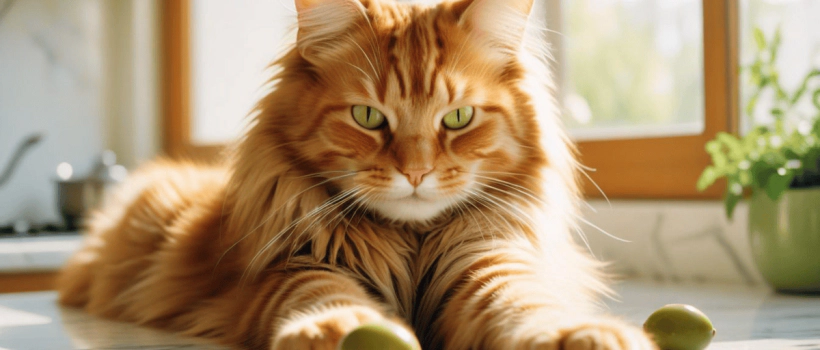 Do cats eat olives?