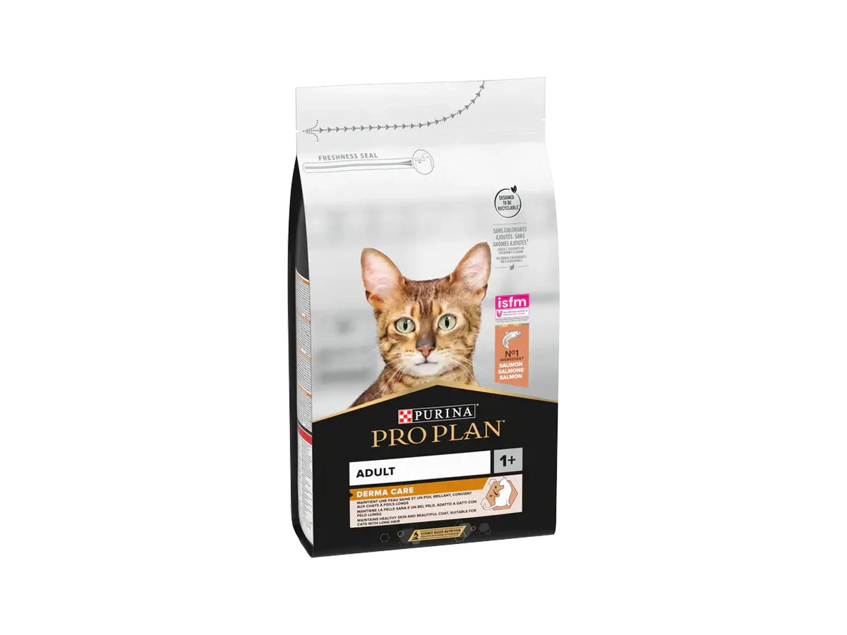 Pro Plan Derma Care Somonlu Tüy yumağı önleyici yetişkin kedi maması