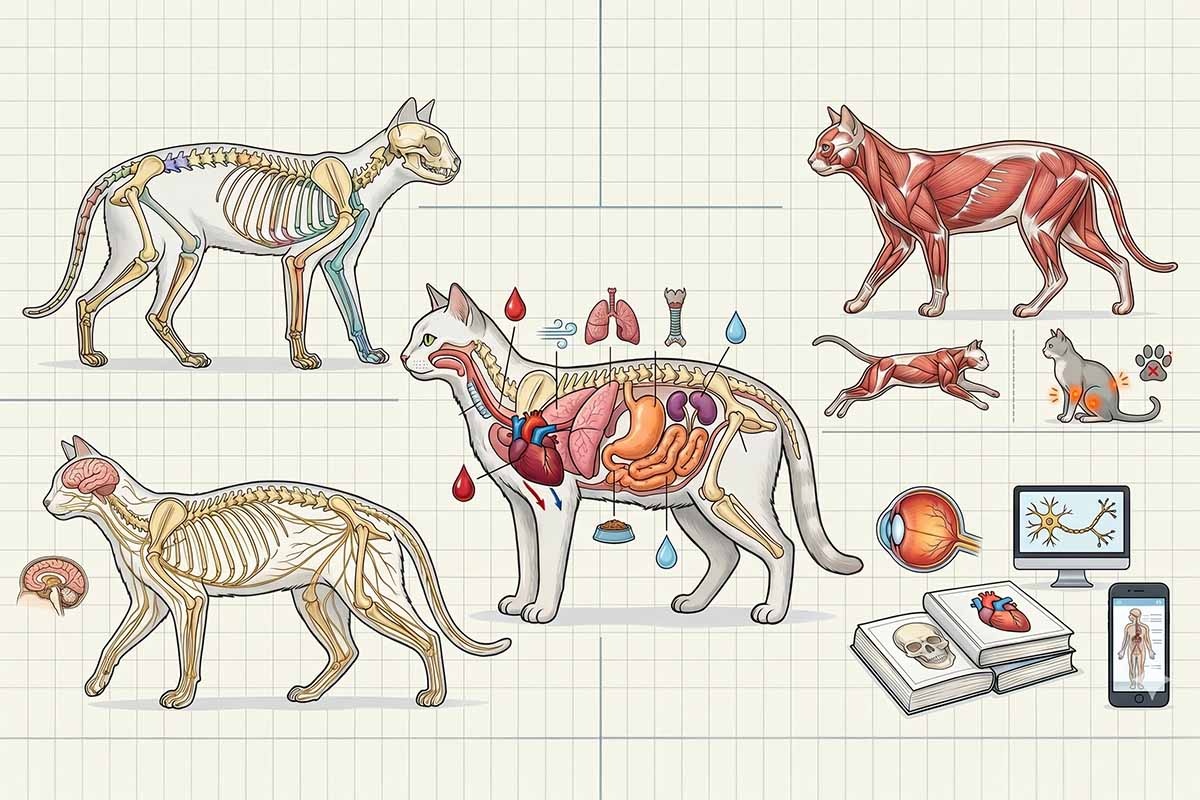 Image of cat anatomy