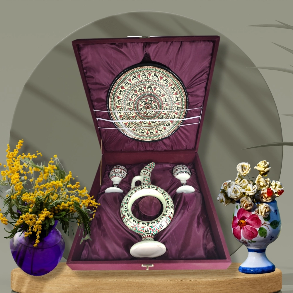 Glow-in-the-Dark Hittite Ceramic Set – 25 & 30 cm